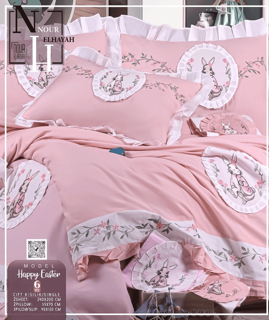 طقم مفرش سرير اطفال