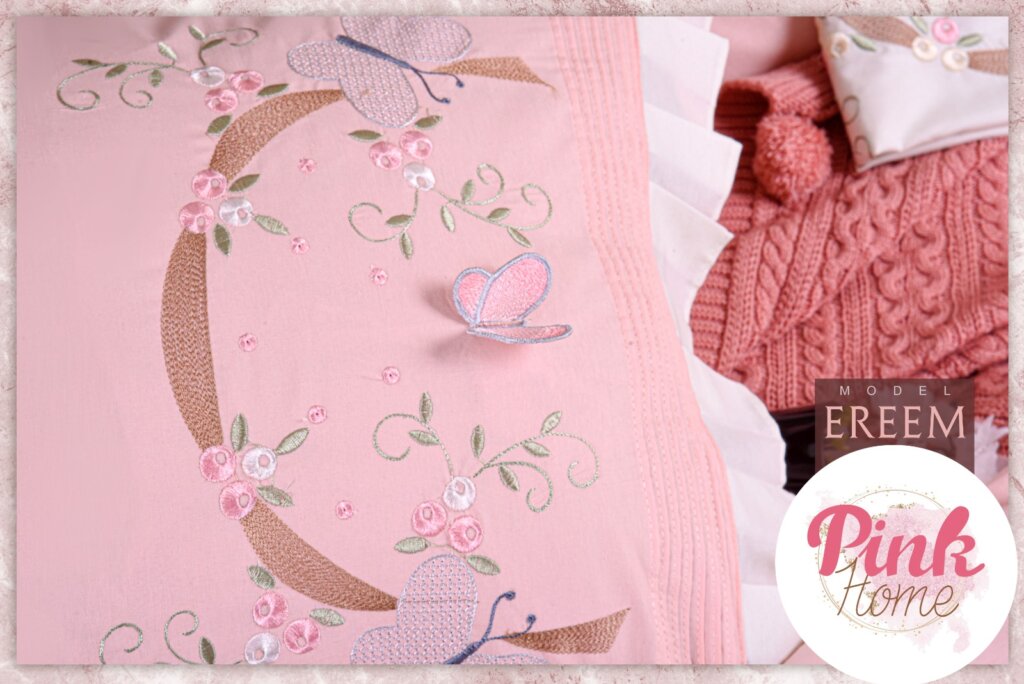 اطقم ملايات سرير مطرزة